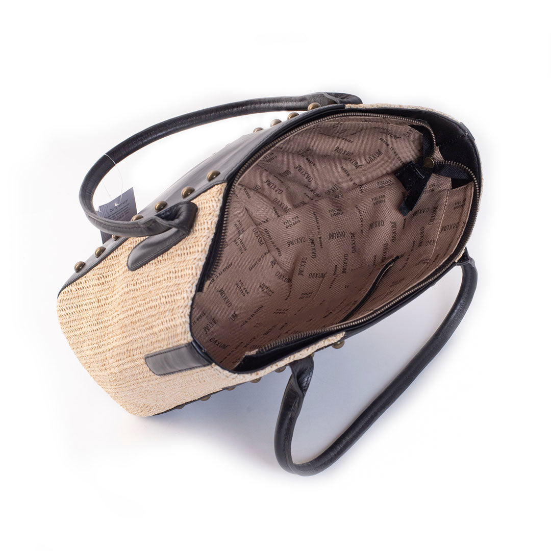 BOLSA AZALEA PAJA NEGRO
