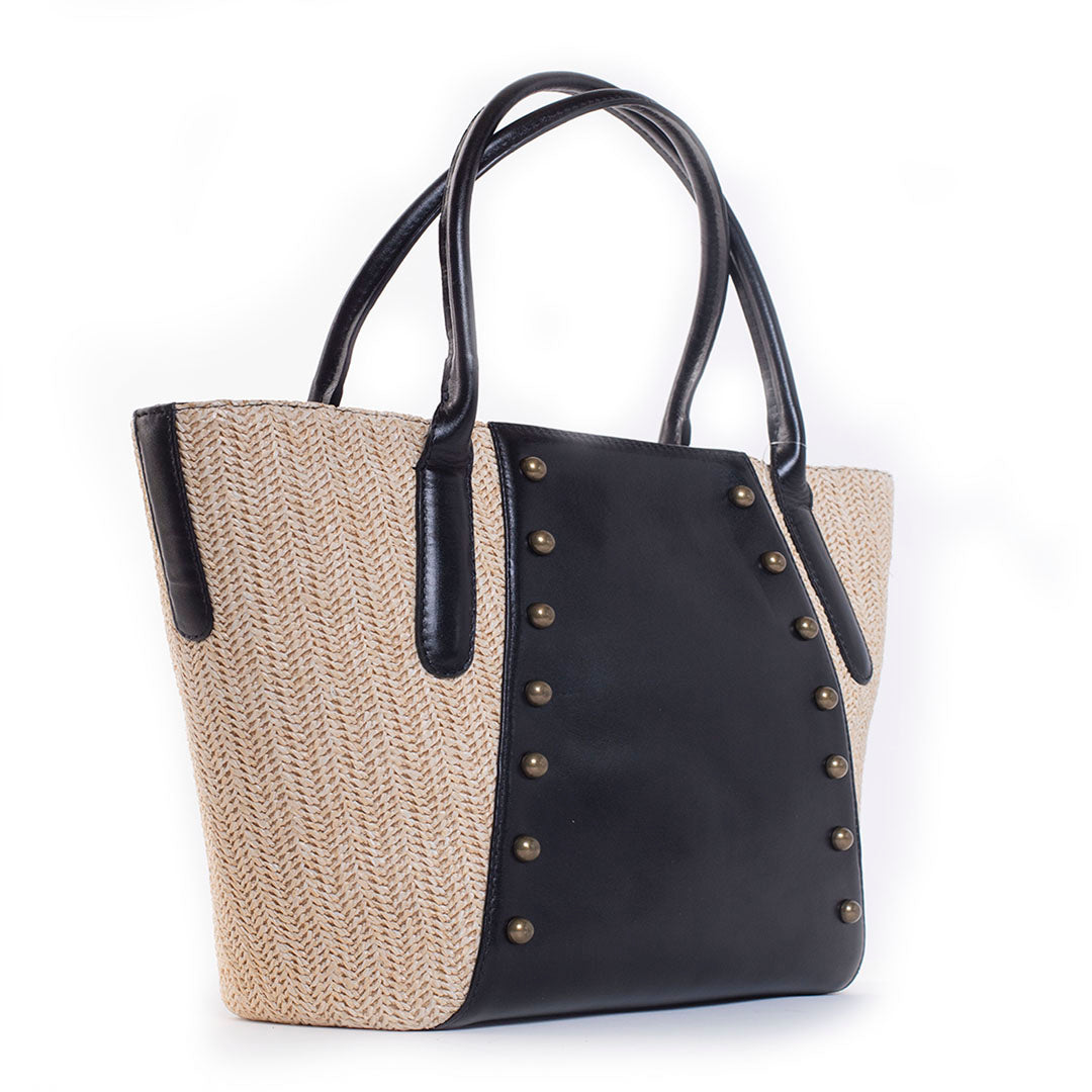 BOLSA AZALEA PAJA NEGRO
