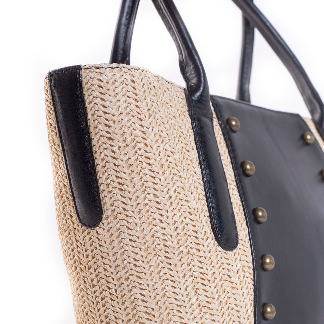 BOLSA AZALEA PAJA NEGRO