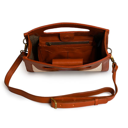 BOLSA ISABELLA  COGNAC YUTE