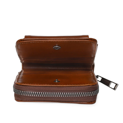 MONEDERO PAOLA COGNAC