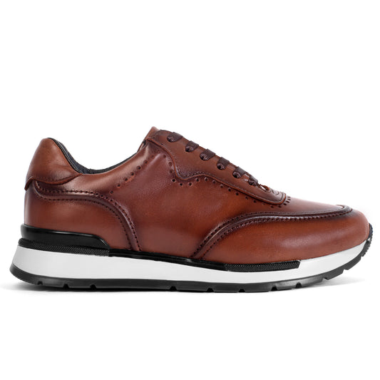 TENIS ALEX ATANADO COGNAC