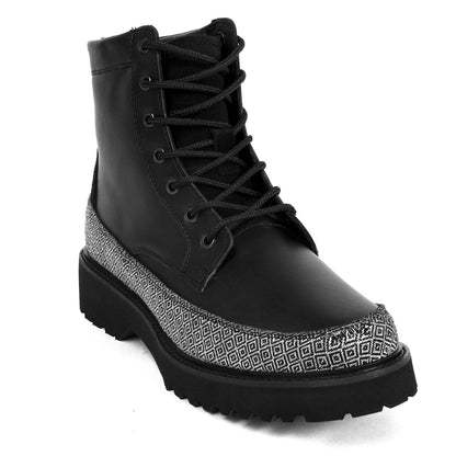 BOTA VALENTIN ATANADO NEGRO