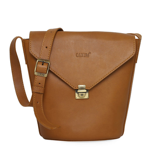 BOLSA BUCKET BAG MIEL