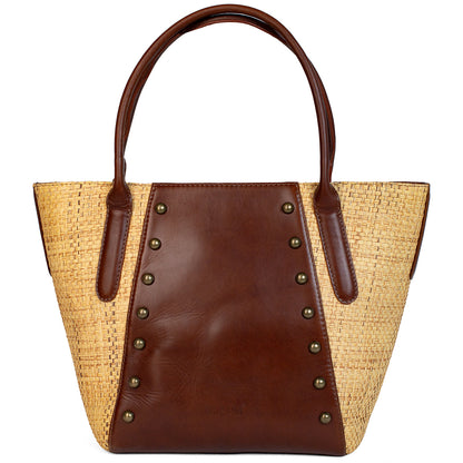 BOLSA AZALEA PALMA COGNAC