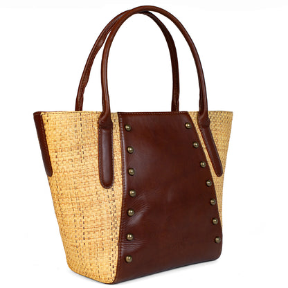 BOLSA AZALEA PALMA COGNAC