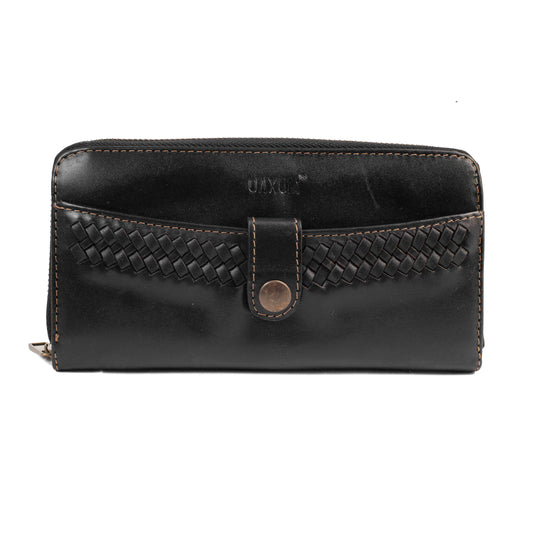 CARTERA LILA NEGRO